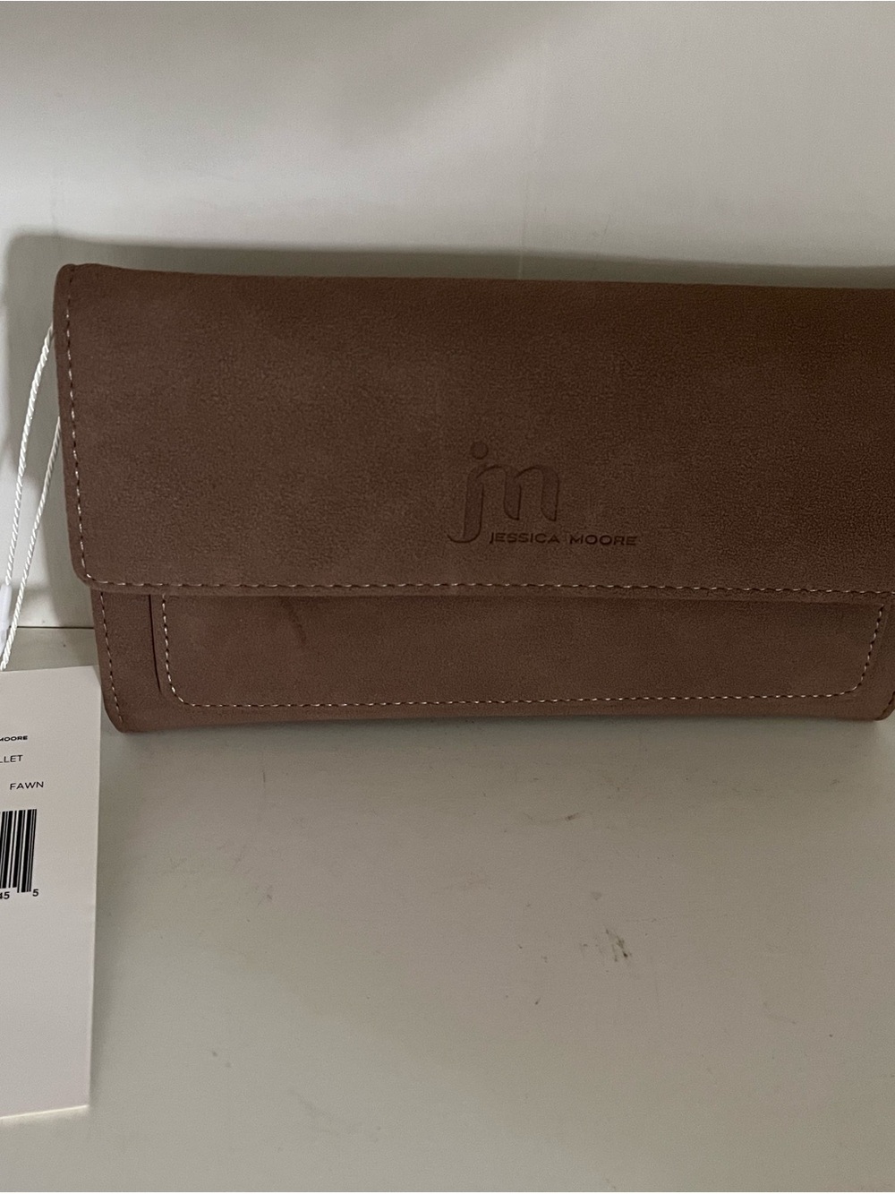Jessica Moore Fawn Brown Wallet - Sleek Women's Clutch